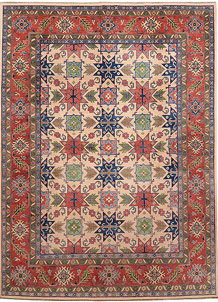 Misty Rose Kazak 8' 10 x 11' 11 - SKU 71604
