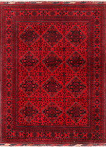 Red Khal Mohammadi 4' 10 x 6' 6 - SKU 71626