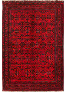 Firebrick Khal Mohammadi 6' 6 x 9' 5 - SKU 71639