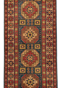 Steel Blue Kazak 2' 7 x 9' 4 - SKU 71654
