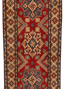 Firebrick Kazak 2' 6 x 15' 6 - SKU 71659