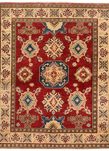 Firebrick Kazak 5' 1 x 6' 2 - SKU 71680