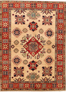 Bisque Kazak 4' 11 x 6' 7 - SKU 71683