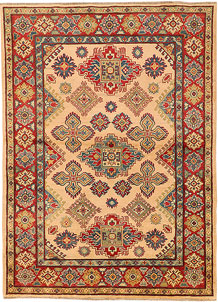 Bisque Kazak 4' 9 x 6' 7 - SKU 71686