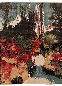 Multi Colored Abstract 7' 10 x 9' 10 - SKU 71718