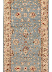 Light Steel Blue Ziegler 2' 7 x 9' 9 - SKU 71721