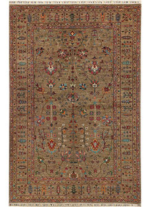 Saddle Brown Sultani 6' 11 x 10' - SKU 71752