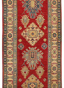 Firebrick Kazak 2' 7 x 9' 6 - SKU 71806