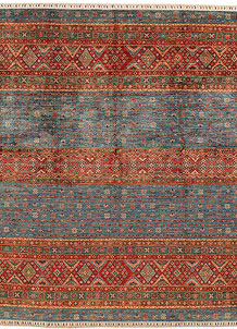 Multi Colored Kazak 8' 4 x 9' 11 - SKU 71821
