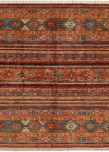 Multi Colored Kazak 8' x 10' - SKU 71824