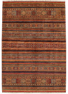 Multi Colored Kazak 8' 10 x 12' 6 - SKU 71830