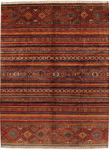 Multi Colored Kazak 8' 9 x 11' 7 - SKU 71833