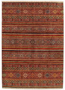 Multi Colored Kazak 8' 10 x 12' 6 - SKU 71835