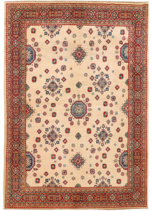 Blanched Almond Kazak 6' 8 x 9' 8 - SKU 71855