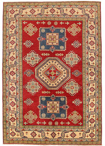 Firebrick Kazak 6' 6 x 9' 10 - SKU 71901