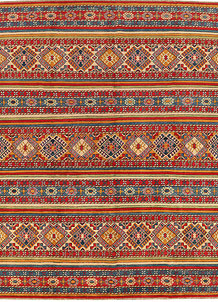 Multi Colored Kazak 8' x 10' - SKU 71902