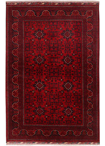 Firebrick Khal Mohammadi 4' 5 x 6' 4 - SKU 71917