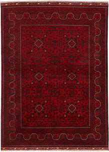 Firebrick Khal Mohammadi 4' 9 x 6' 5 - SKU 71919