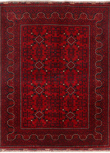 Firebrick Khal Mohammadi 5' 1 x 6' 6 - SKU 71934
