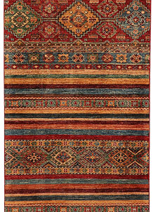 Multi Colored Kazak 2' 9 x 7' 10 - SKU 71958