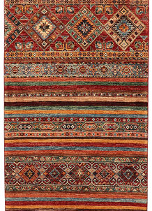 Multi Colored Kazak 2' 11 x 8' 10 - SKU 71960