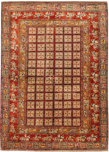 Multi Colored Ziegler 4' 4 x 6' 2 - SKU 71961