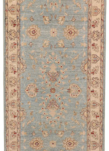 Light Blue Ziegler 2' 7 x 9' 8 - SKU 71987