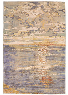 Multi Colored Abstract 6' 2 x 9' 1 - SKU 71992