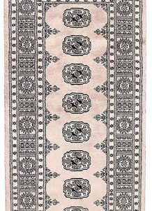 Pakistan Buchara Carpet 60x50 Hand Knotted Square Beige Geometric a 