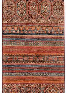 Multi Colored Kazak 2' 9 x 9' 11 - SKU 72894