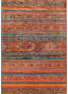 Multi Colored Kazak 2' 8 x 7' - SKU 72957