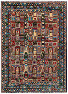 Multi Colored Khal Mohammadi 8' 2 x 11' 2 - SKU 73337