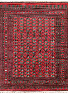 Crimson Bokhara 8' 1 x 10' - SKU 73374