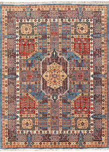 Multi Colored Mamluk 8' 11 x 11' 7 - SKU 73463