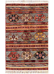 Multi Colored Kazak 2' 6 x 4' 1 - SKU 73544