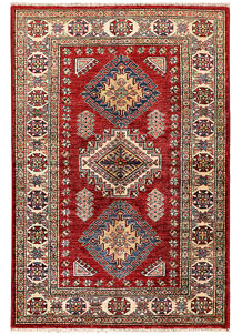 Firebrick Kazak 3' 3 x 4' 10 - SKU 73573