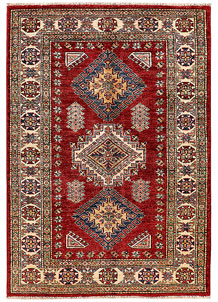Firebrick Kazak 3' 4 x 4' 10 - SKU 73575