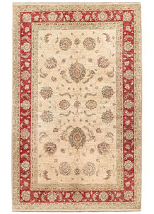 Blanched Almond Oushak 6' 7 x 10' 6 - SKU 73620