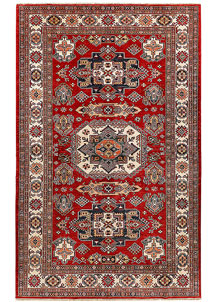 Firebrick Kazak 6' 4 x 10' 2 - SKU 73626