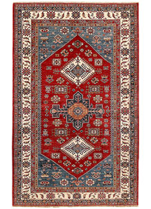 Firebrick Kazak 5' 10 x 9' 6 - SKU 73632