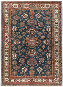 Steel Blue Kazak 8' 10 x 12' 4 - SKU 73638