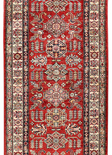 Firebrick Kazak 2' 7 x 9' 10 - SKU 73640