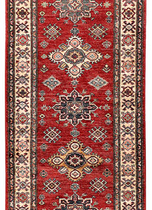 Firebrick Kazak 2' 7 x 9' 8 - SKU 73641