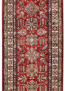 Firebrick Kazak 2' 8 x 9' 10 - SKU 73642