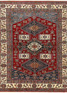 Dark Red Kazak 8' x 9' 6 - SKU 73661