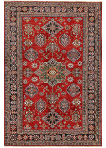 Firebrick Kazak 6' 8 x 9' 9 - SKU 73665