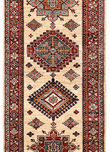 Bisque Kazak 2' 7 x 9' 3 - SKU 73678