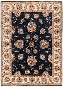 Midnight Blue Oushak 4' 11 x 6' 10 - SKU 73682
