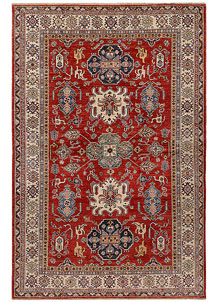 Firebrick Kazak 6' 8 x 9' 11 - SKU 73735