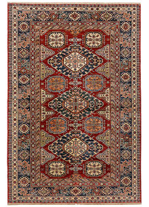 Firebrick Kazak 5' 11 x 8' 10 - SKU 73747